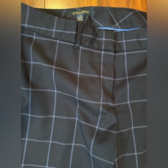 Brooks Brothers Plaid Lucia Fit Trousers - Picture 5 of 13